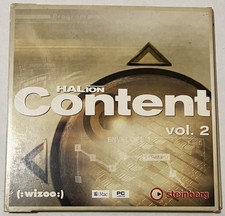 HALION CONTENT VOL 2 -Steinberg Loops, Beats, Samples- MAC software cds