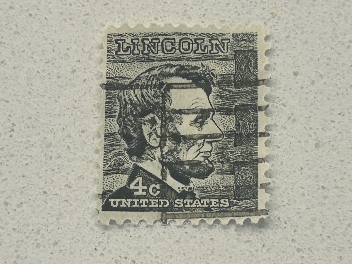 4 Cent Lincoln Stamp In Used Us Stamps (1901-Now) for sale | eBay