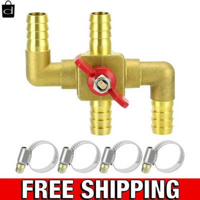 #ad #ad Heater Core Bypass Valve 4 Way Solid Brass Automobile Integrated Manua $33.91