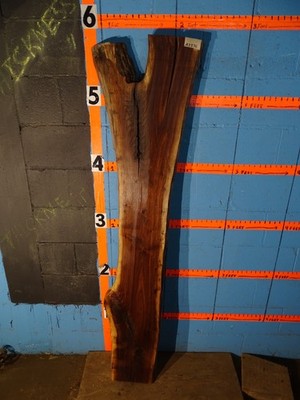 A2376   2'' THICK - Black Walnut Live Edge Slab Lumber Rustic - KILN DRIED