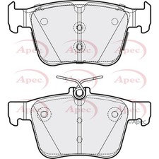 Brake Pads Set Rear Apec PAD1934 3Q0698451E 3Q0698451L 3Q0698451 3Q0698451K