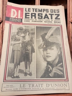 Altes Magazin Illustrierter Sonntag 1940 Retro Presse Vintage Sammlung Zeitung