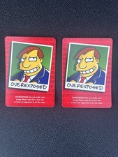 The Simpsons Group Photo Game Mayor Quimby Cards