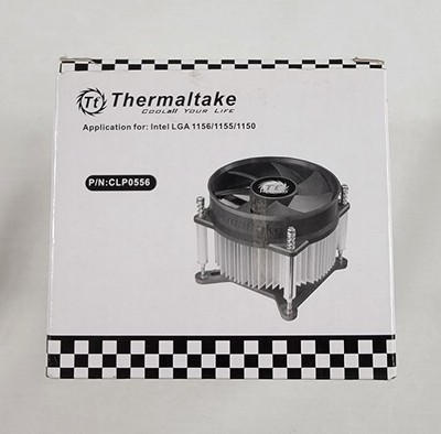 Thermaltake COOL ALL YOUR LIFE CLP0556 Sleeve Bearing CPU Cooler 95.8 x 63mm NEW