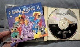 Final Zone II (TurboGrafx-16 CD) 1990 CIB Manual included , authentic original