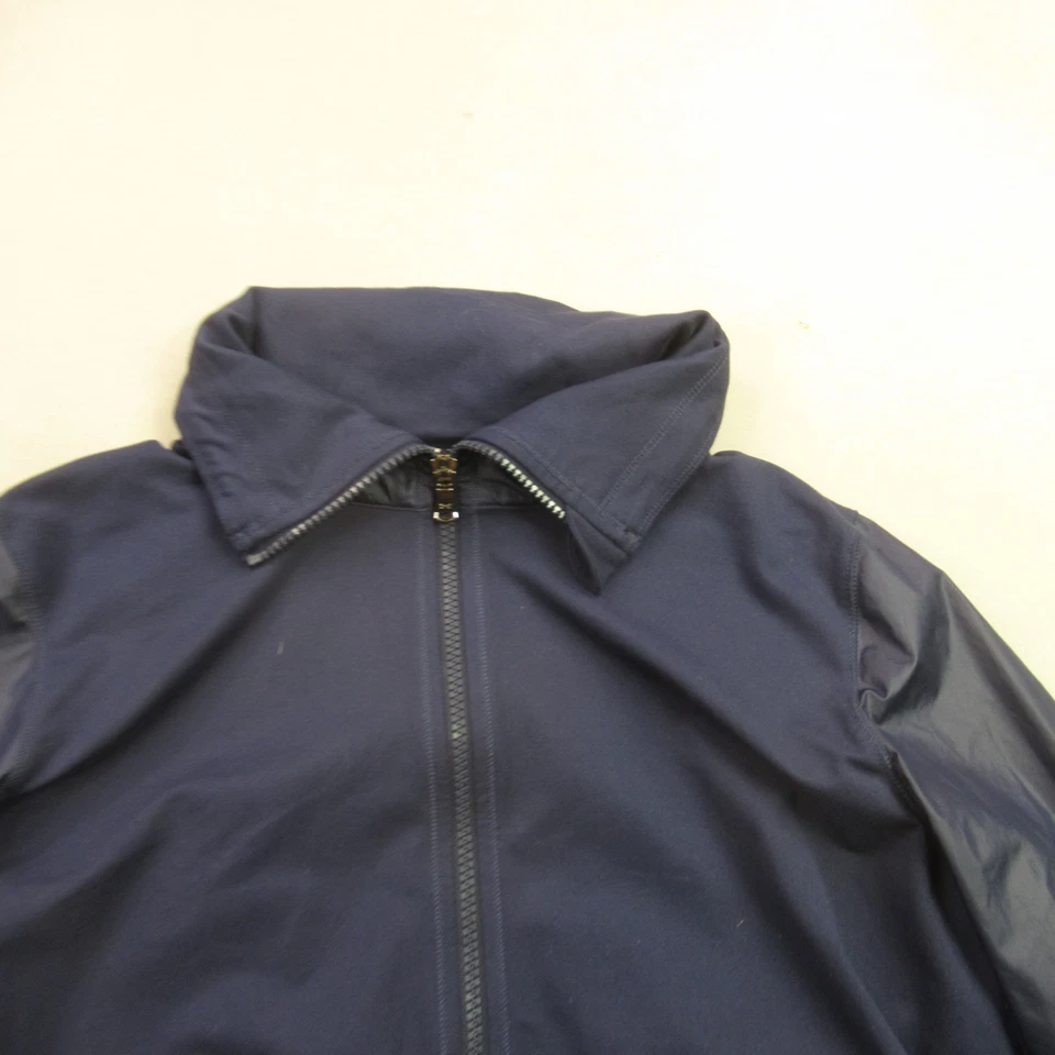 Chaqueta Under Armour Mujer Grande Manga Larga Cremallera Completa Con Capucha Azul Ligero Foto 2 de 4