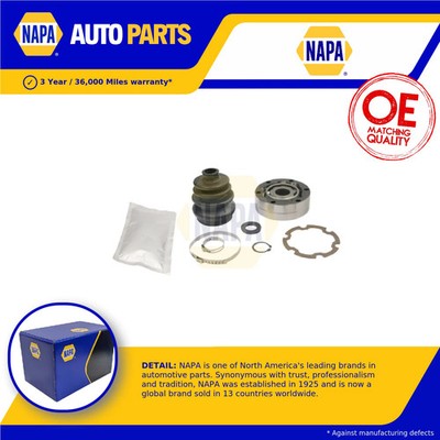 CV Joint fits FIAT PANDA 141 1.0 Rear 83 to 92 C.V. Driveshaft NAPA 46307103 New
