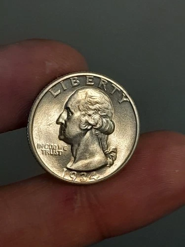 1934 Washington Quarter BU