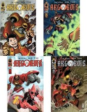 Jason And The Argobots #1-4 complete set Oni 2002 Torres Mike Norton giant robot
