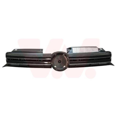 VAN Wezel KüHlergitter Passend FüR VW Golf VI 5K1 517 Chrom/Schwarz-image