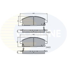 Brake Pads Set For Nissan Elgrand E50 3.3 4x4 Comline Front 410600W785