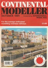 Continental Modeller October 1991 Japanese Model Rail Seibu Shinjuku Magazine