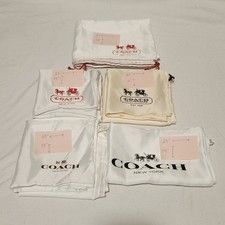 Coach Drawstring Dust Bags With Classic Logo