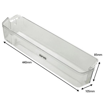 ORIGINAL WHIRLPOOL IGNIS REFRIGERATOR BOTTLE RACK BALCONY 481010372115