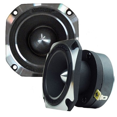 (2) AUDIOPIPE ATR-4061 HEAVY-DUTY 2  TITANIUM PRO AUDIO SUPER TWEETERS (1 PAIR)