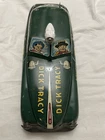 1950's Marx Dick Tracy Squad Car No 1 Tin Litho Working Wind-up