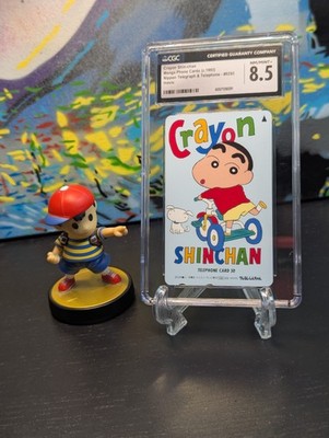 Rare 1993   Nippon Japanese Manga Phone Cards Crayon Shin-chan #0293  ️POP 1 