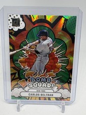 2025 Panini Donruss Carlos Beltran Bomb Squad Green Laser (F571)