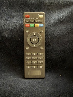Remote Replace for MXQ PRO 4K Android TV Box Remote Control T95X X96 - Black