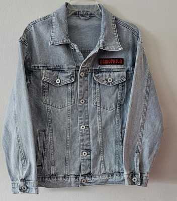 Nemophila Female Metal Band 2023 North American Tour Jean Jacket L  **READ