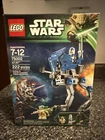 LEGO 75002 - Star Wars AT-RT vehicle + Yoda Clone Trooper SEALED NEW RETIRED set