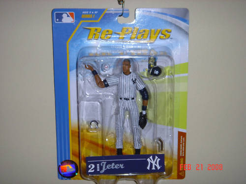 RARE MLB Gracelyn RE-PLAYS Series 1 DEREK JETER HOME replay action