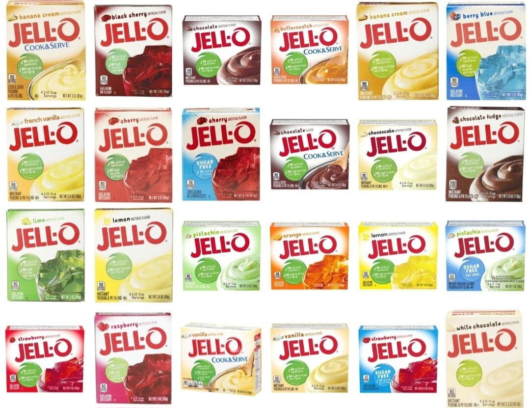 Jello Pudding Logo
