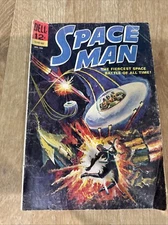 SPACE MAN #7 1964 DELL COMICS SCI-FI Good Comic