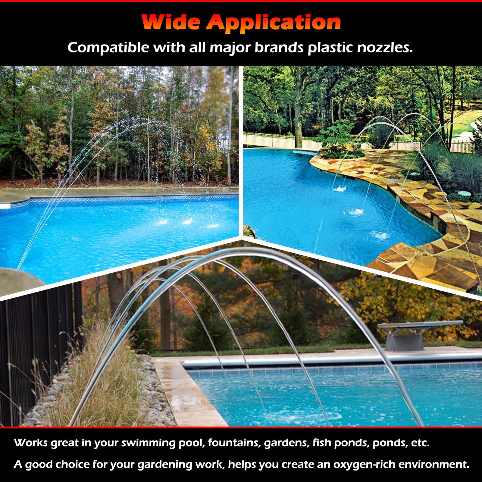 4 Pack Swimming Pool Spa Brass Deck Jet Nozzle Replacement For R0560400