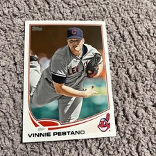 2013 Topps Series 2  #426 Vinnie Pestano Cleveland Indians