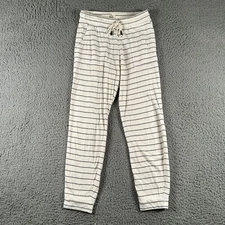 Marine Layer Joggers Women’s Medium Striped Sweatpants Drawstring Made In USA