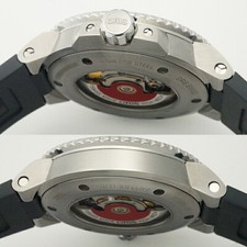 Wristwatch Oris Aquis Date Relief 01 733 7730 4153 Stainless Steel Grey USED 2