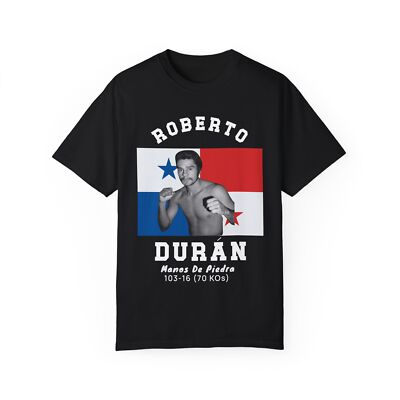 Roberto Duran T-Shirt Boxing Champion Shirt Panama Tee Boxer Durán Gifts Shirt