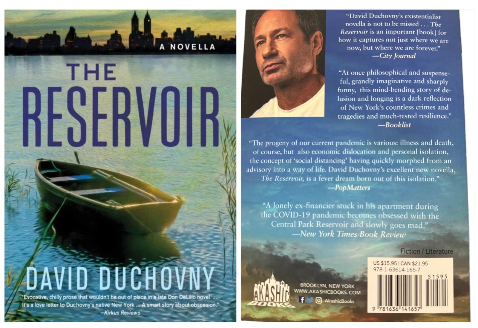 The Reservoir by David Duchovny Paperback 9781636141657 (X Files Actor)