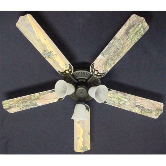 Ceiling Fan Designers 52fan Kids Atmh Army Tanks Military