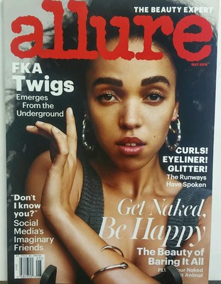 Allure May 2016 FKA Twigs Get Naked Be Happy FREE SHIPPING | eBay