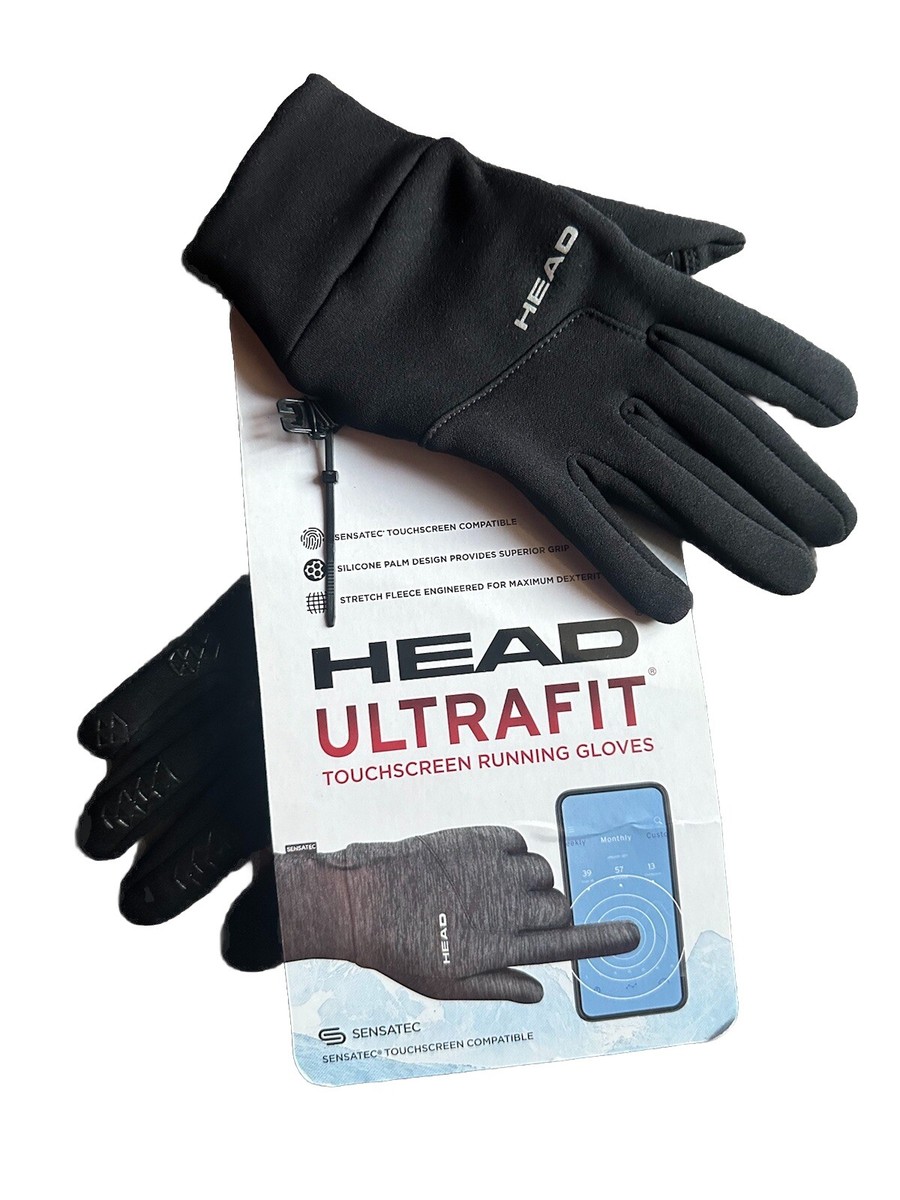 Men's Head Ultrafit Touchscreen Running Gloves with SENSATEC X S