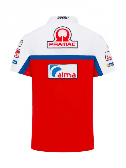 Official Pramac Ducati Team Polo Shirt, Ducaatii Merch, Gift for Fan