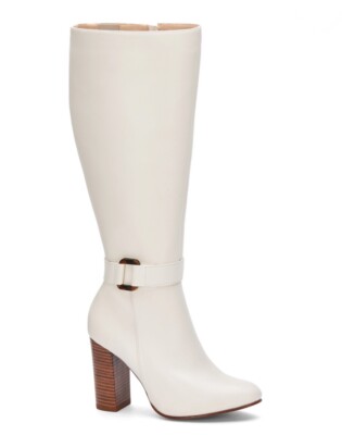 Botas Blancas Andrea. Botas De Mujer SIZE 6, 6.5, 7.5