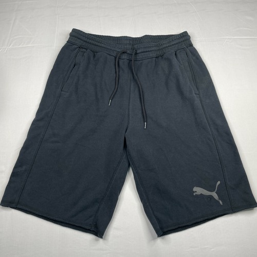 Puma Pantalones cortos para hombre XL Negro Bolsillos Poliéster Activo de Baloncesto Mancha de sudor | eBay