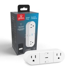 Globe Electric 50020-U Globe Smart Plug Outlet - White