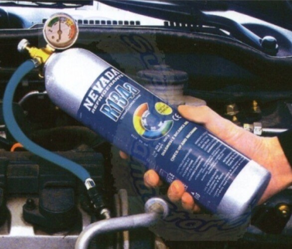 Recharge climatisation voiture 900g de gaz de remplacement pour climatiseur auto