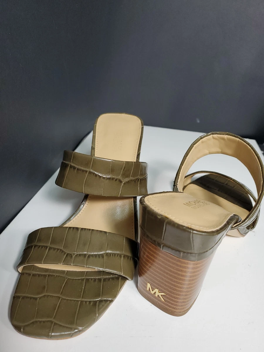 Michael kors best sale sandals womens olive