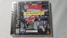 NFL Game day 97 Korean KAMA ver. Sony PS1 black label Korea new sealed *RARE*