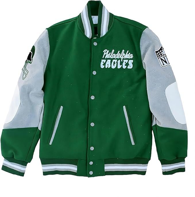 Celebrity Letterman Jacket Men Celebrity Drake Brown Varsity Suede