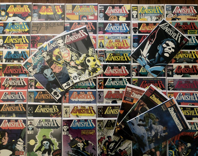 61X Vintage 1987 Nr Com PUNISHER #2-68 RUN SET LOT + SHADOWMASTERS!