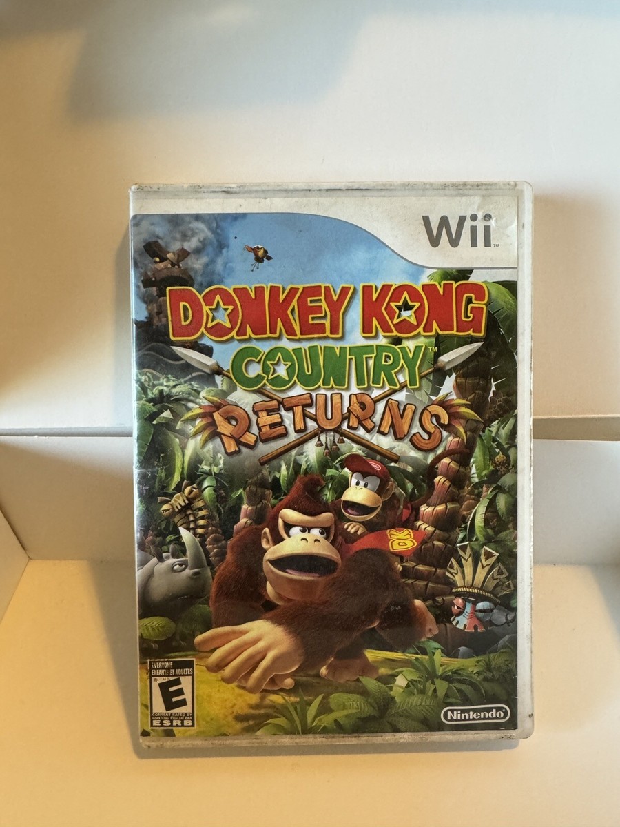 Nintendo Wii Donkey Kong Country Returns (Nintendo Wii, 2010) Used