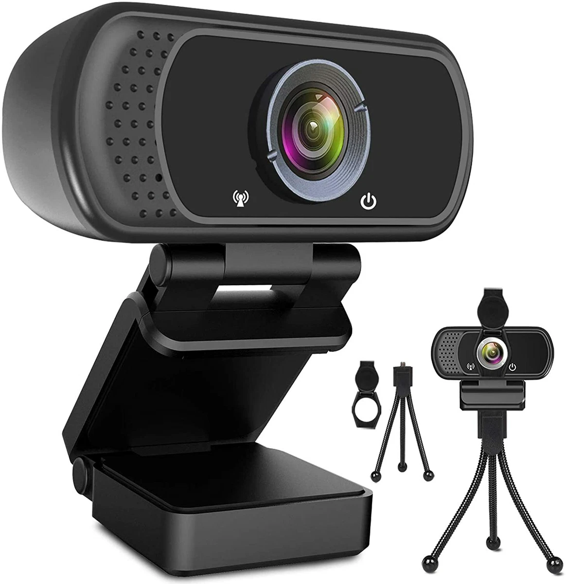 TOP 1 AMAZON Webcam HD 1080p Web Camera USB PC Computer Webcam