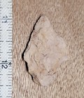 WELL USED AUTHENTIC ARKANSAS STEMMED KNIFE NICE ARTIFACT SPEAR STONE TOOL — photo 2