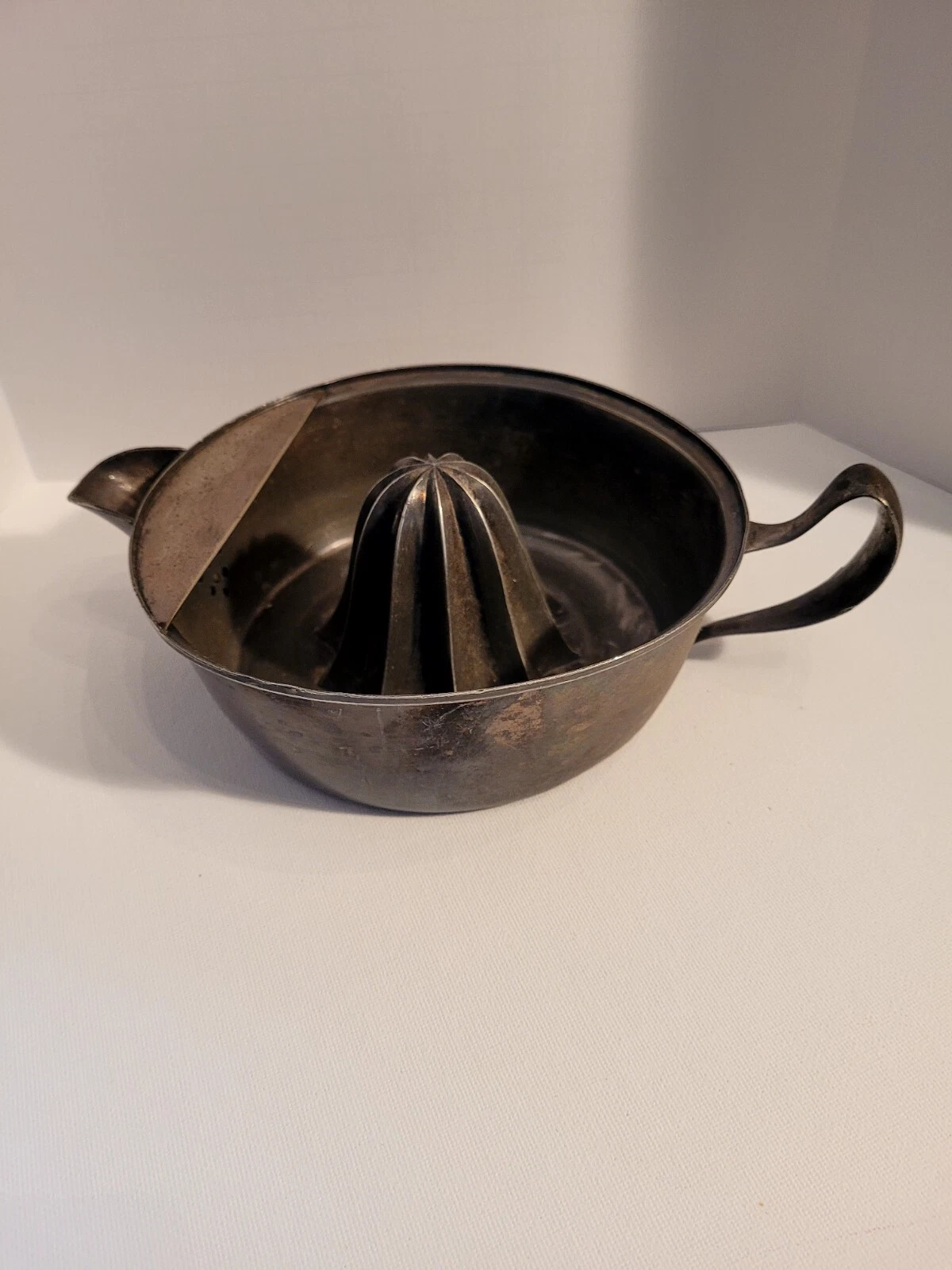 Vintage Colonial Metal Reamer, Citrus Juicer